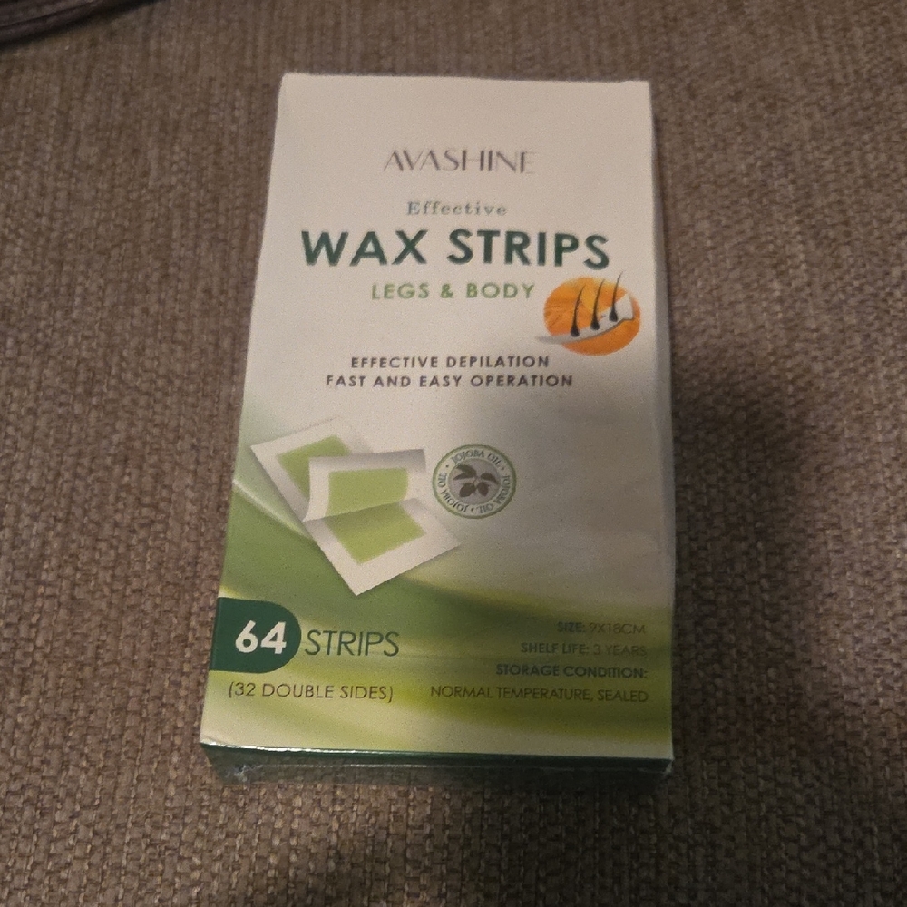 Avashine Wax Strips for Legs & Body